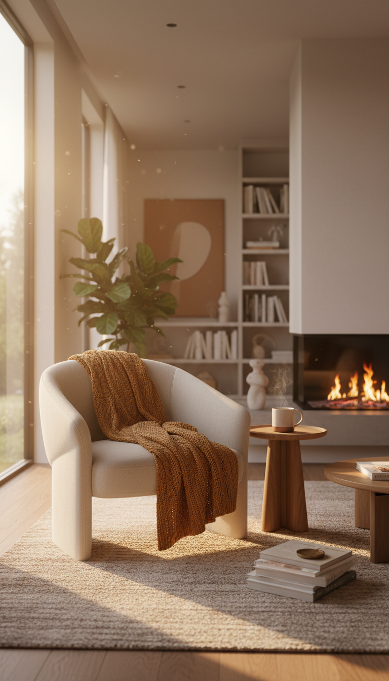 Comfortable modern home interior